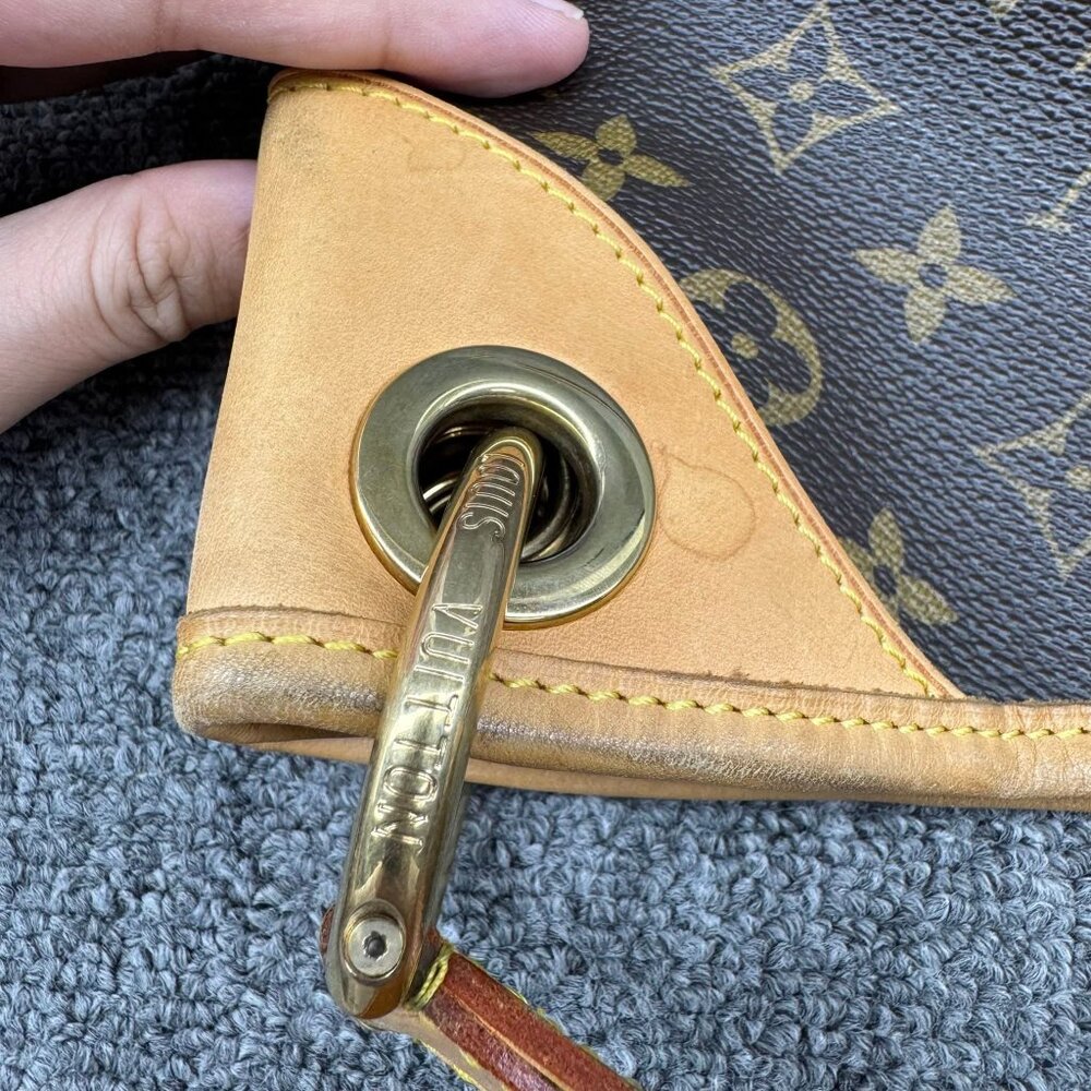 Louis Vuitton Galleria GM Brown Canvas Shoulder Bag 885-081325 - Picture 6 of 16